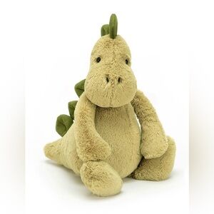Plush Bashful Dino nwt by Jellycat super cuddly size medium with dust bag